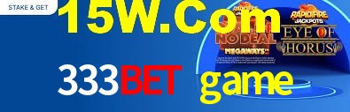 Welcome Bonus 333bet game